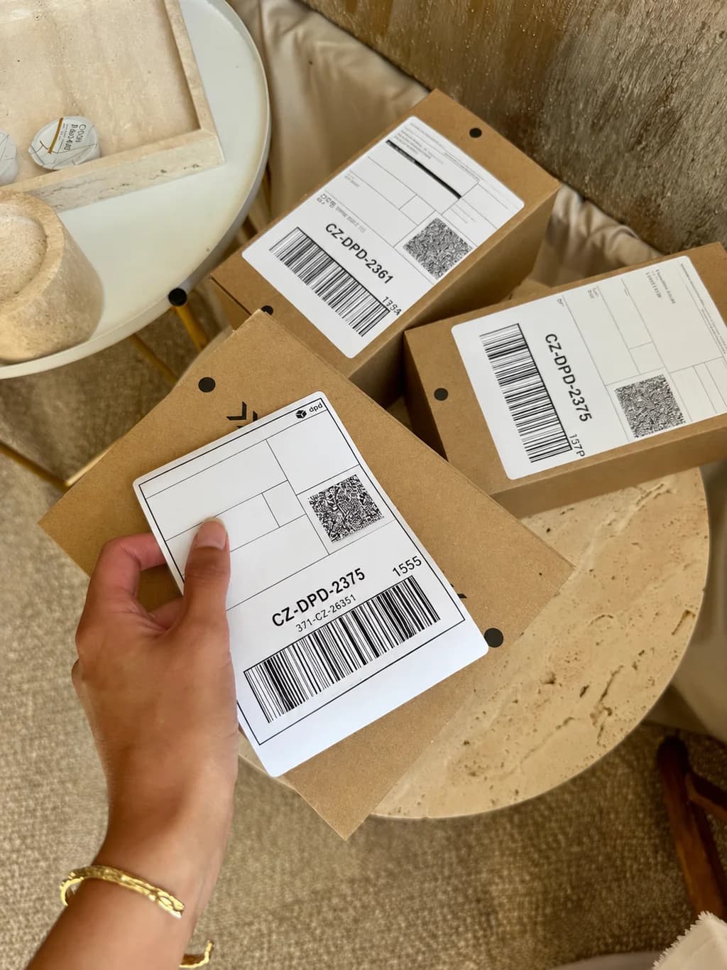 Liviny parcel ready to ship