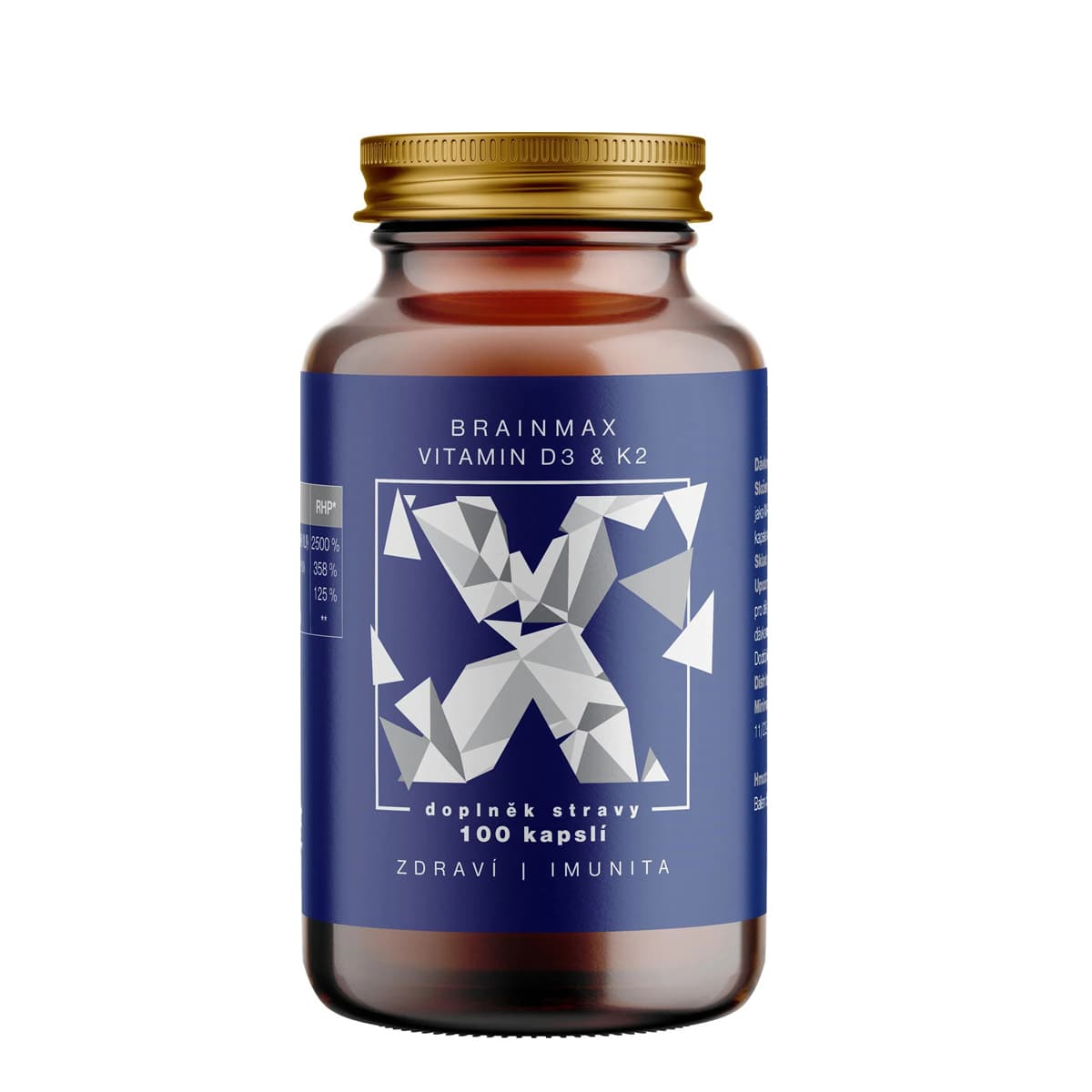 Brainmax — Vitamin D3 & K2 – Synergická síla pro kosti, imunitu a vitalitu