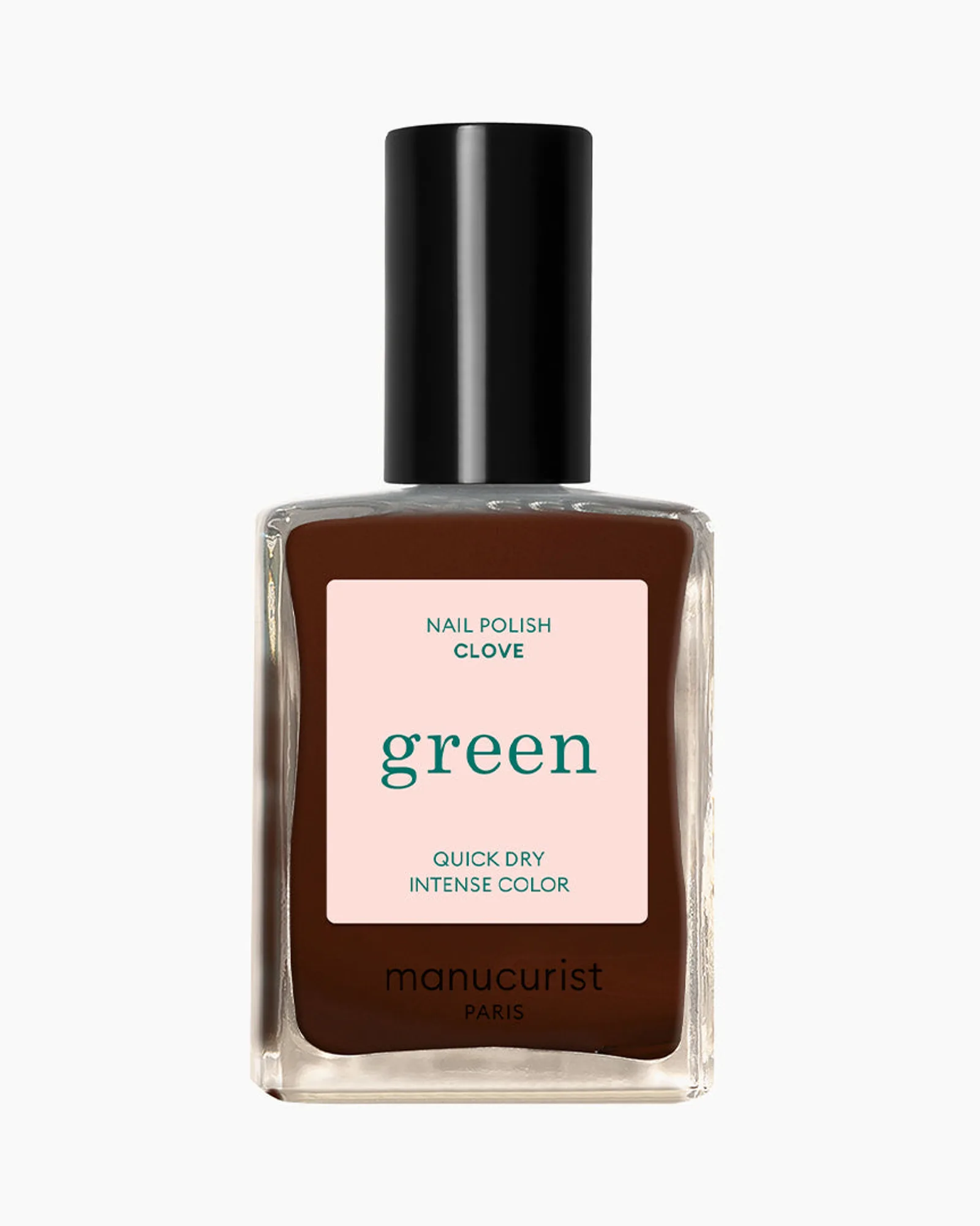 Green™ lak na nehty Clove – lahvička hnědofialového laku