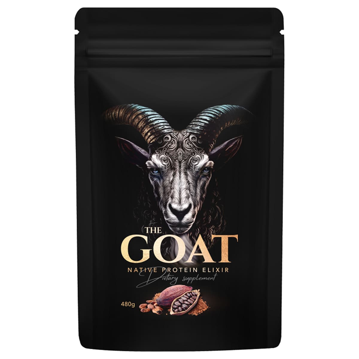 GOAT nativní kozí protein Criollo Kakao Elixír Adam Raw