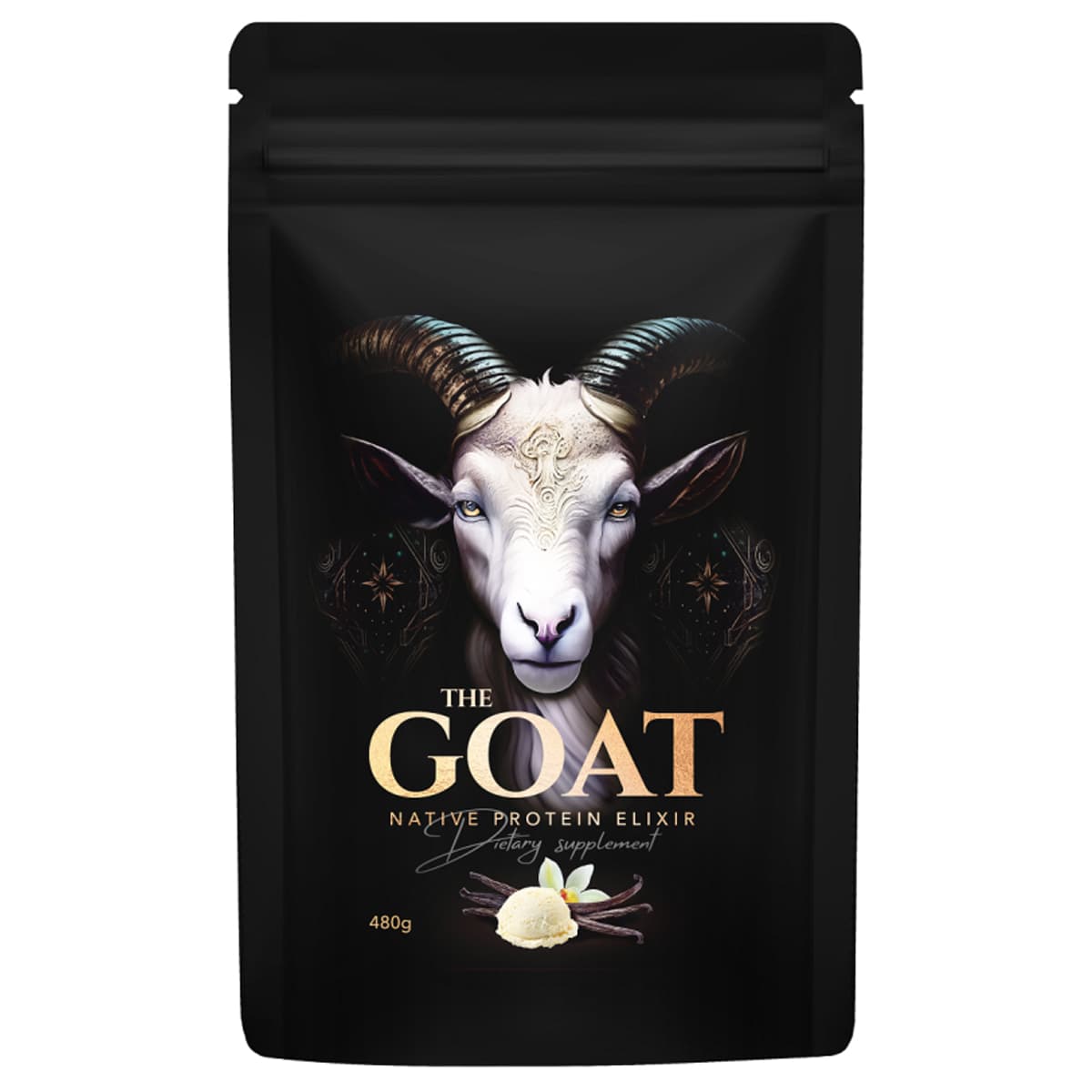 GOAT nativní kozí protein Super Vanilla Adam Raw