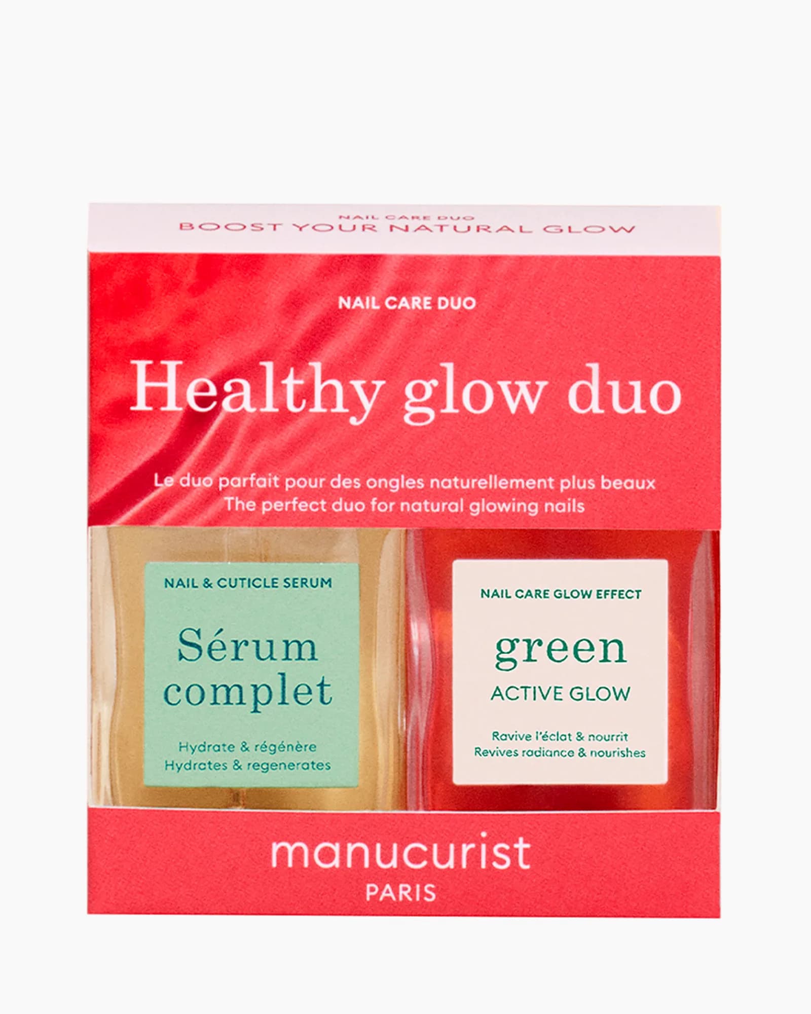 Healthy Glow Duo – péče pro zářivé nehty – krabička s dvojicí Healthy Glow Duo