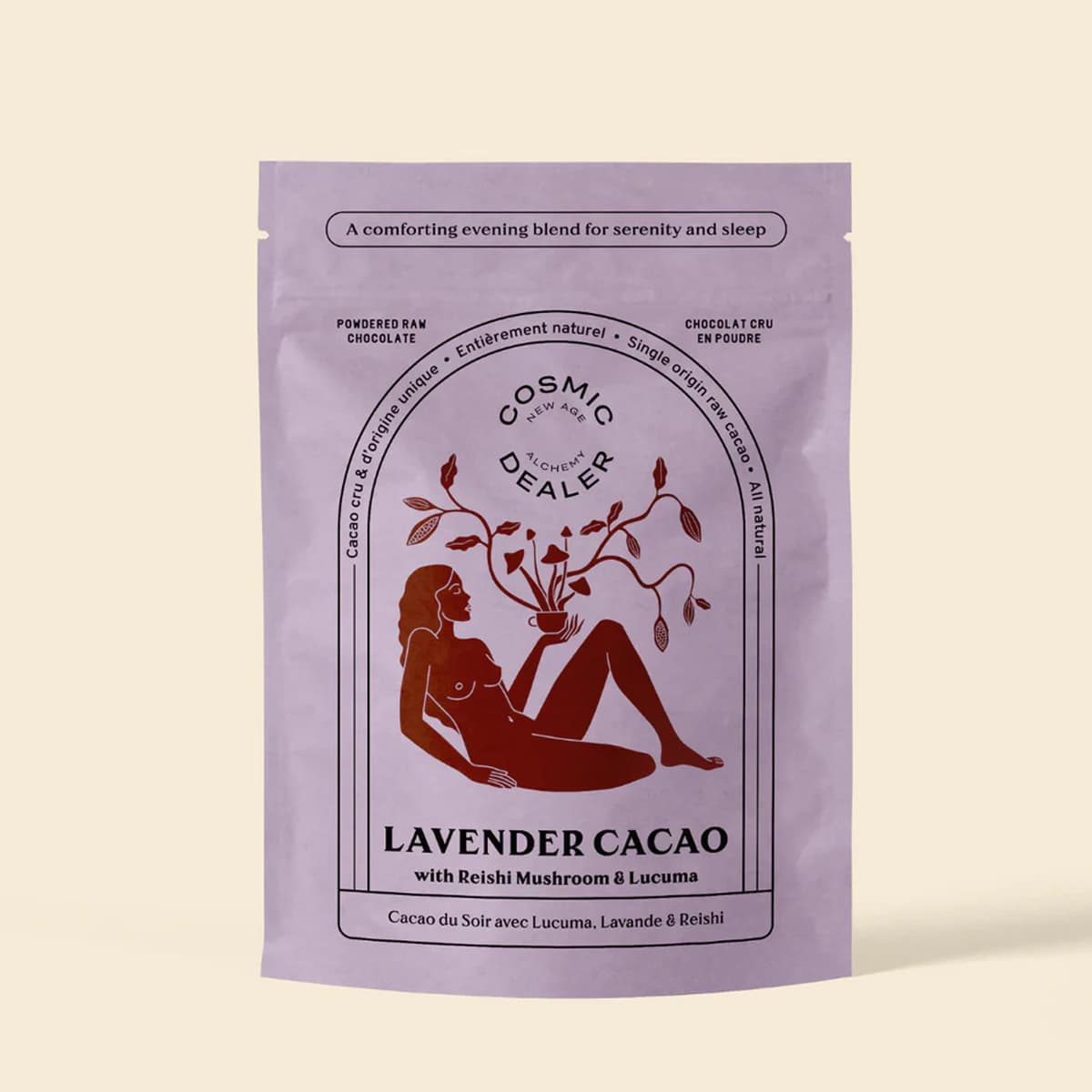 Kakaový nápoj Cosmic Dealer Drinking Chocolate blends Lavender Cacao