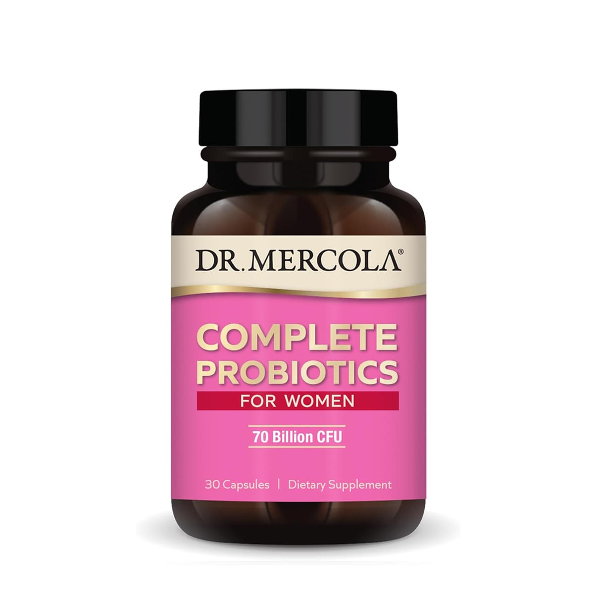 Dr. Mercola Complete Probiotics for Women 70 Billion CFU, 30 Servings