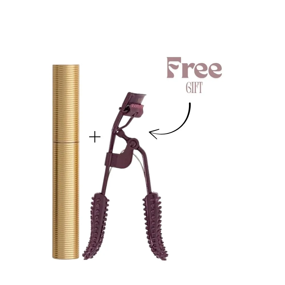 Eco by Sonya Mitzi Mascara + Eyelash Curler – mascara noir avec recourbe-cils offert pour souligner le regard
