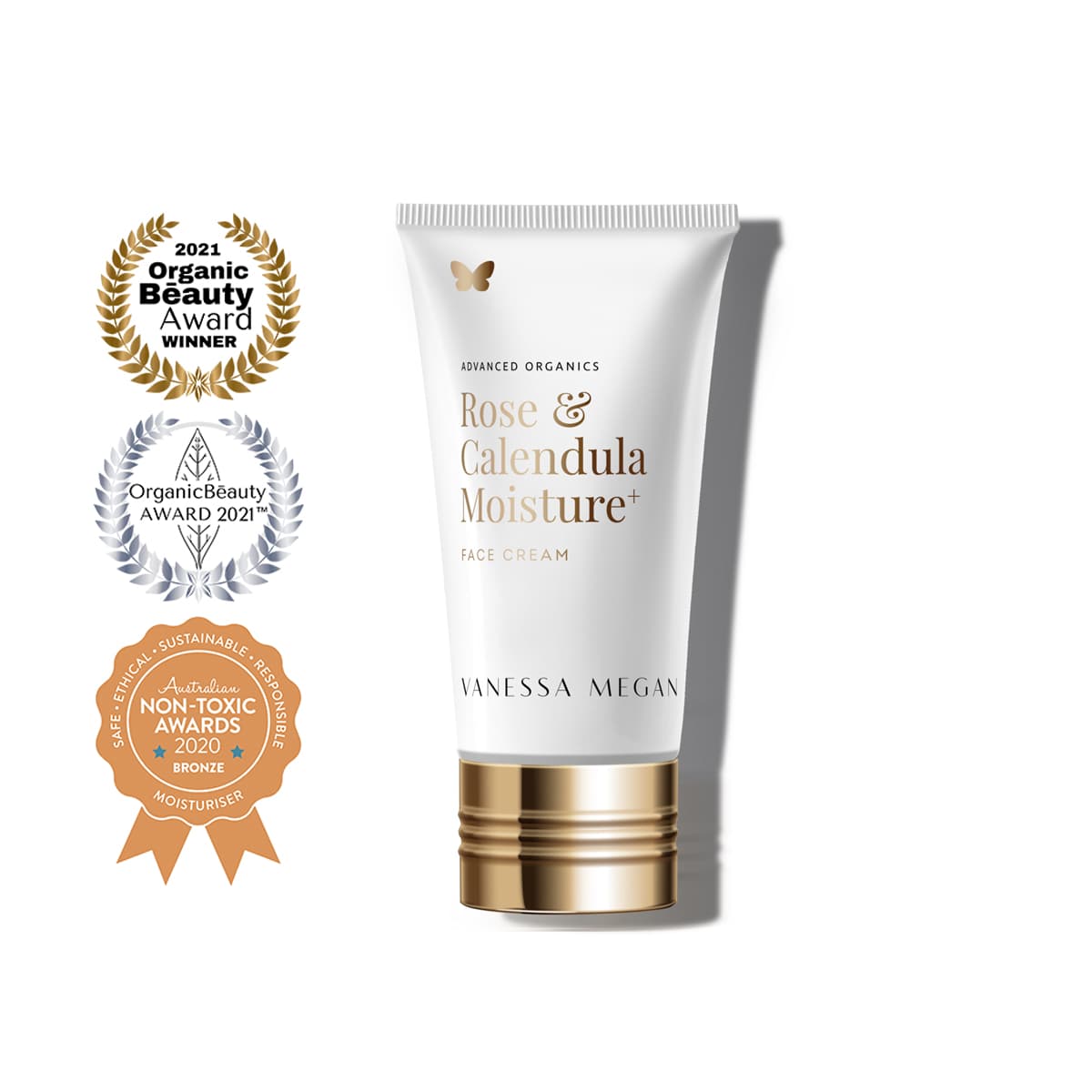 Pleťový hydratační krém pro zralou pleť Rose & Calendula Moisture + Face Cream