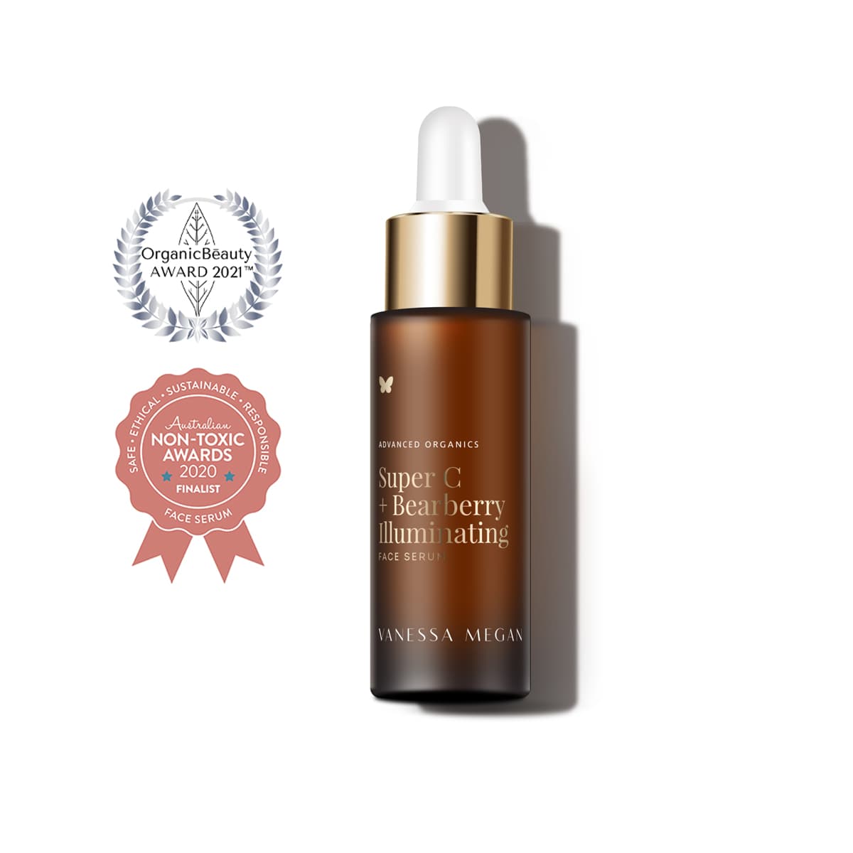 Rozjasňující pleťové sérum Super C + Bearberry Super C + Bearberry Illuminating Face Serum