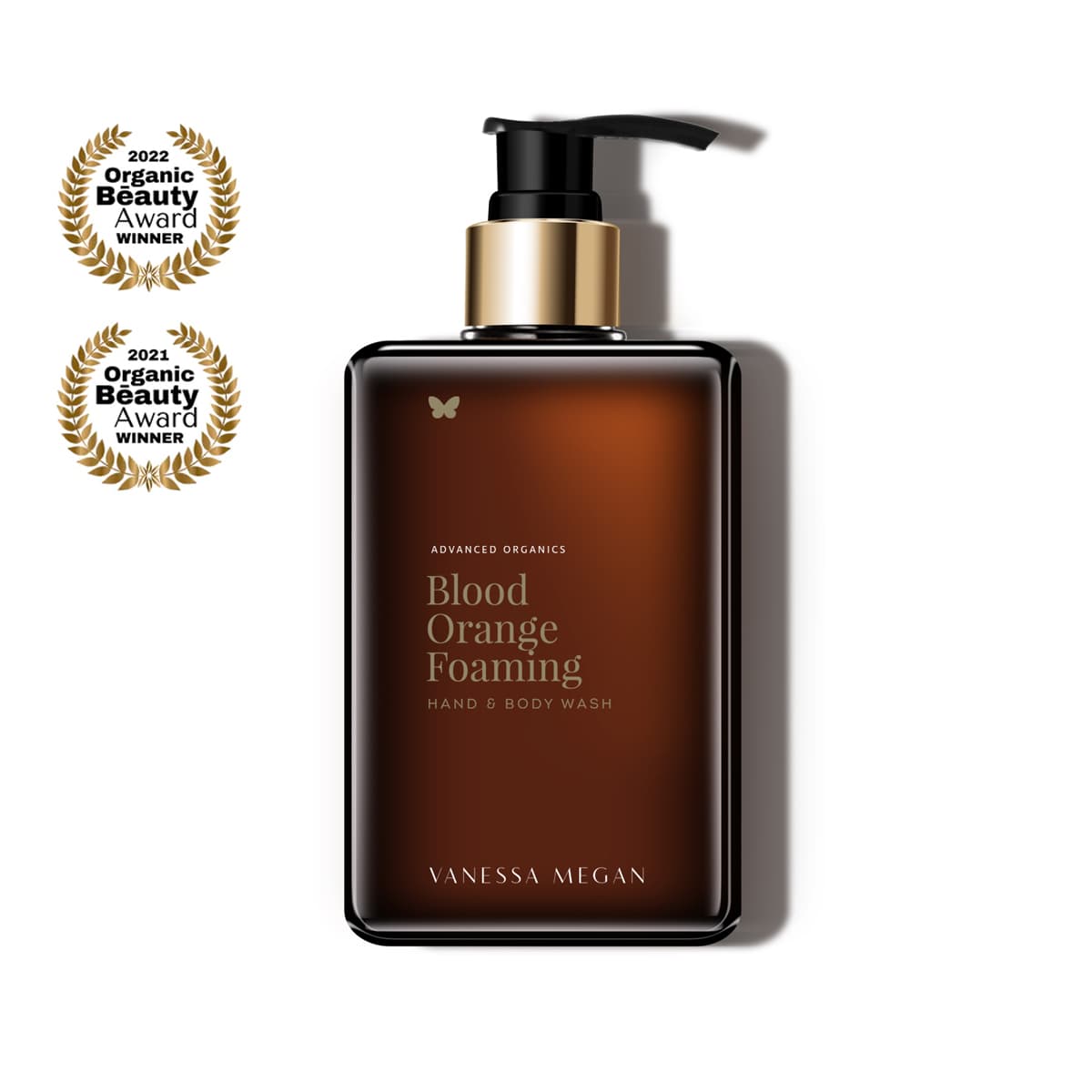 Sametová péče pro mytí těla a rukou s červeným pomerančem Blood Orange Foaming Hand & Body Wash