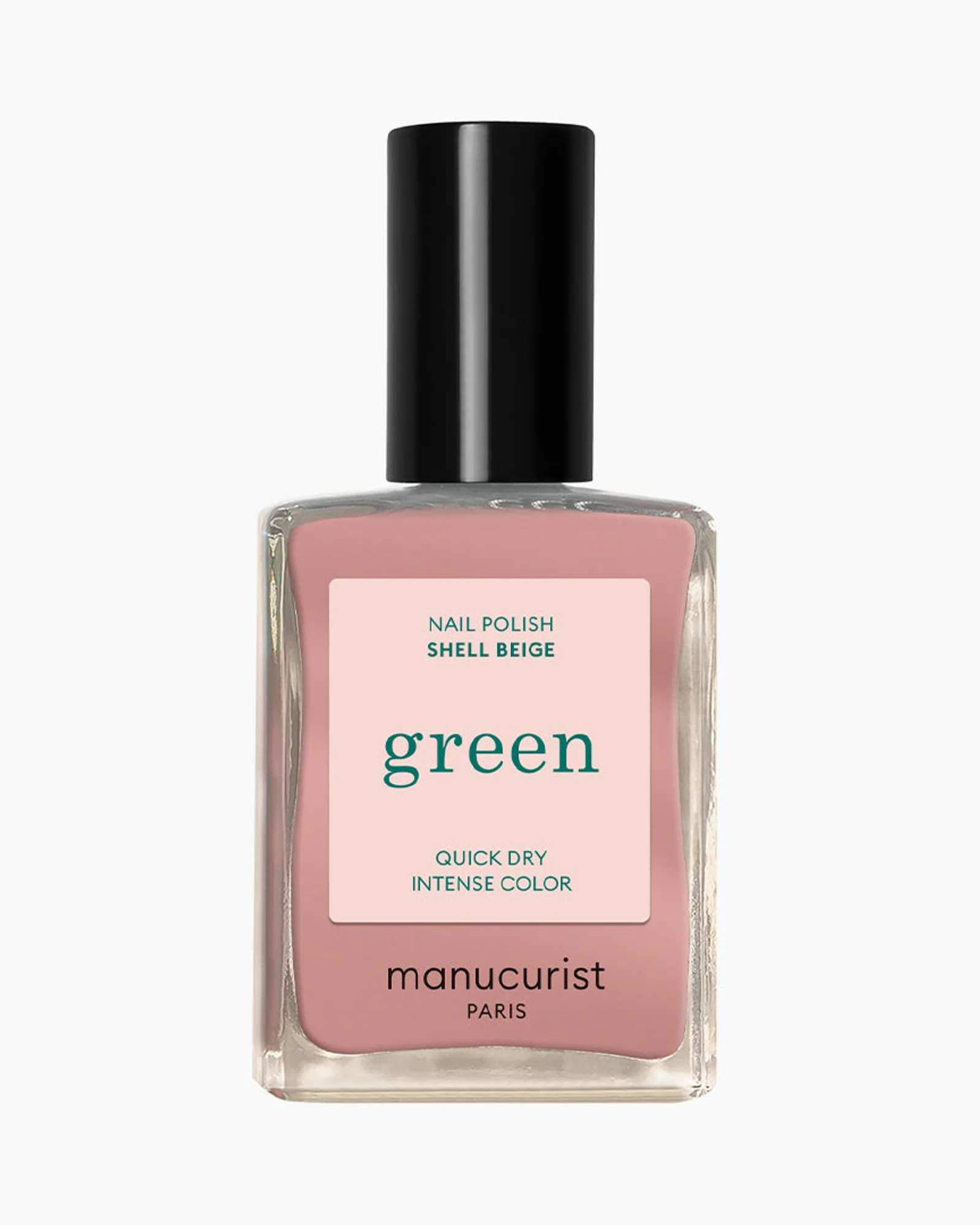 Green™ lak na nehty Shell Beige – lahvička béžovorůžového laku